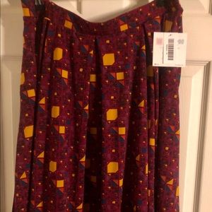 NWT LuLaRoe Madison Skirt XL